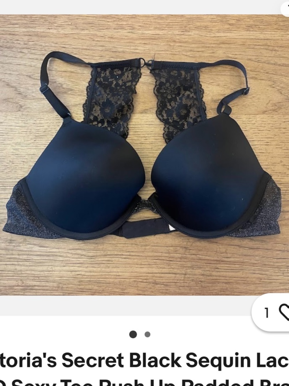 Victoria's Secret Racerback Push-Up Bra